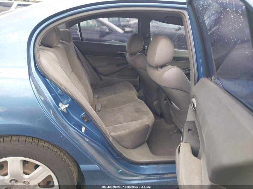 2007 Honda Civic Lx VIN: JHMFA16527S009487 Lot: 43320523