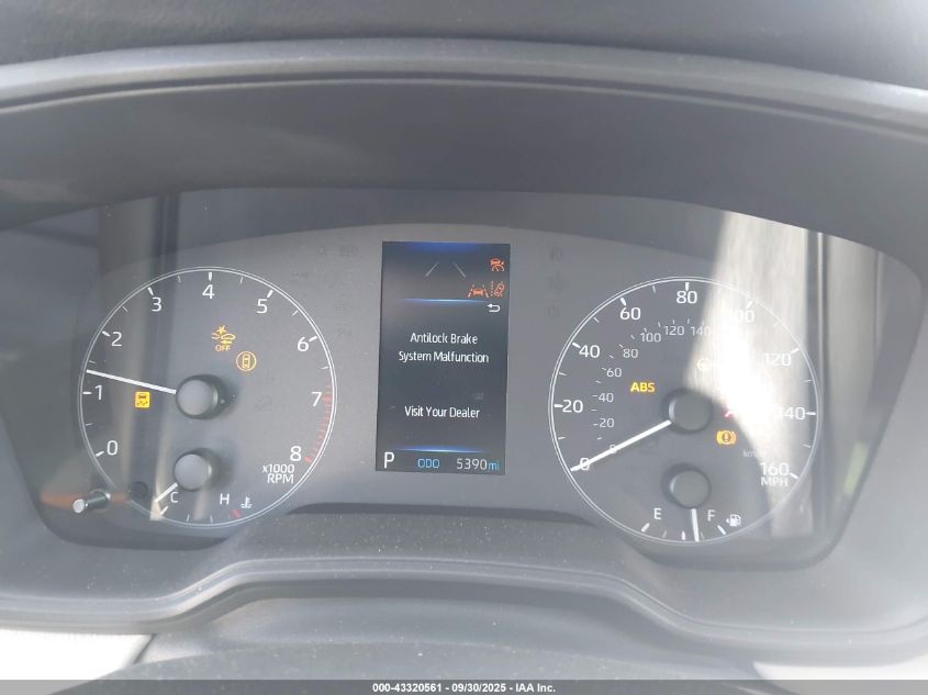 2025 Toyota Corolla Le VIN: 5YFB4MDE7SP302162 Lot: 43320561