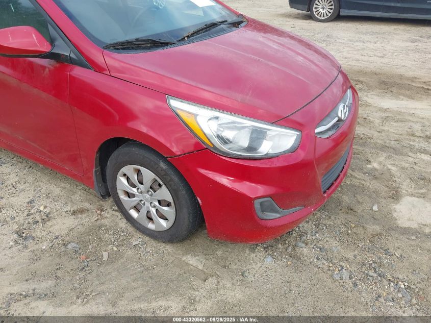 2016 Hyundai Accent Se VIN: KMHCT4AEXGU157524 Lot: 43320562