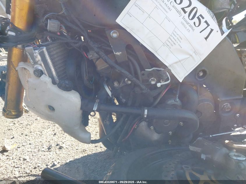 2004 Kawasaki Ninja Zx 10R VIN: JKAZXCC164A006047 Lot: 43320571