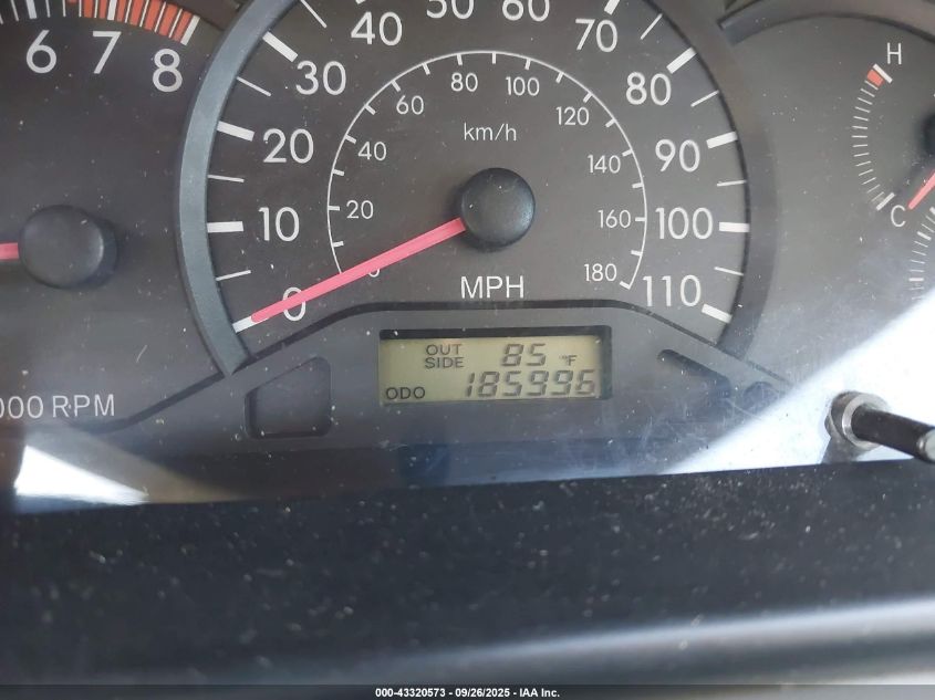 2007 Toyota Corolla Ce VIN: 2T1BR32E67C826974 Lot: 43320573