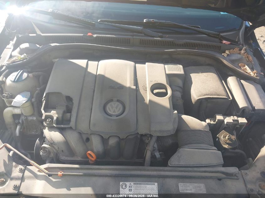 2013 Volkswagen Jetta 2.5L Se VIN: 3VWDP7AJ6DM376344 Lot: 43320574