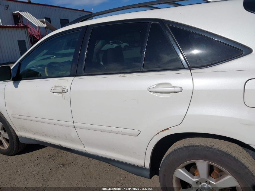 2005 Lexus Rx 330 VIN: 2T2HA31U25C087010 Lot: 43320589