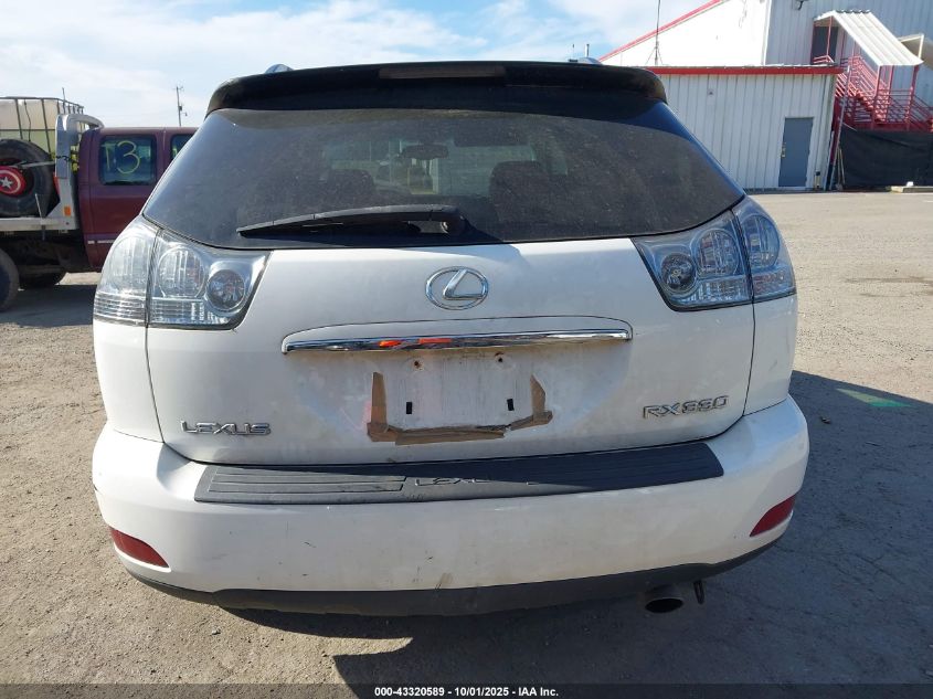 2005 Lexus Rx 330 VIN: 2T2HA31U25C087010 Lot: 43320589