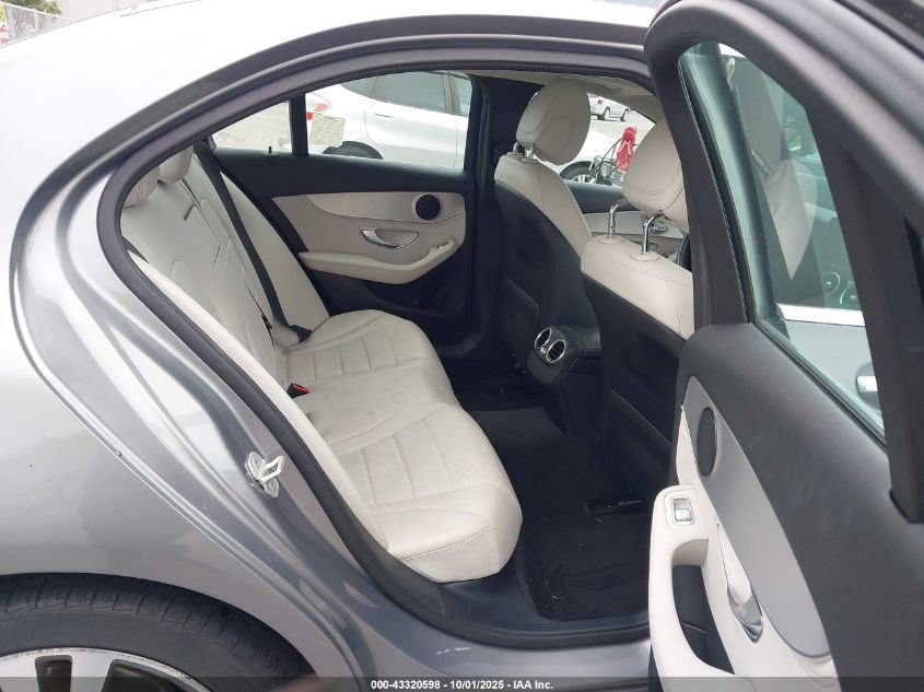 2016 Mercedes-Benz C 300 4Matic VIN: 55SWF4KB4GU109599 Lot: 43320598