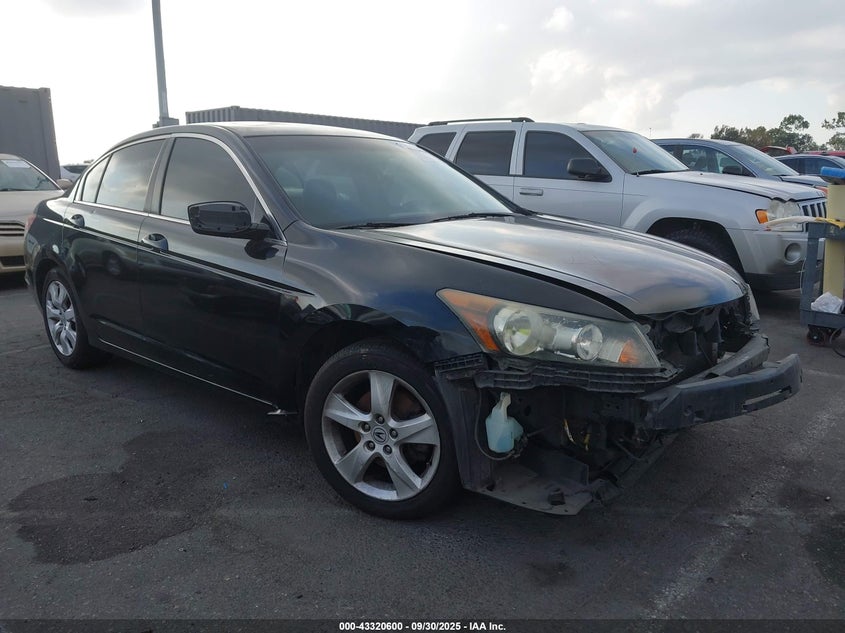 2010 Honda Accord 2.4 Ex-L black sedan gasoline 1HGCP2F84AA011694 photo #1