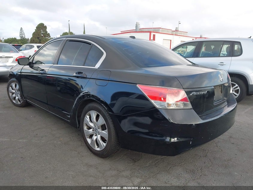 2010 Honda Accord 2.4 Ex-L black sedan gasoline 1HGCP2F84AA011694 photo #4