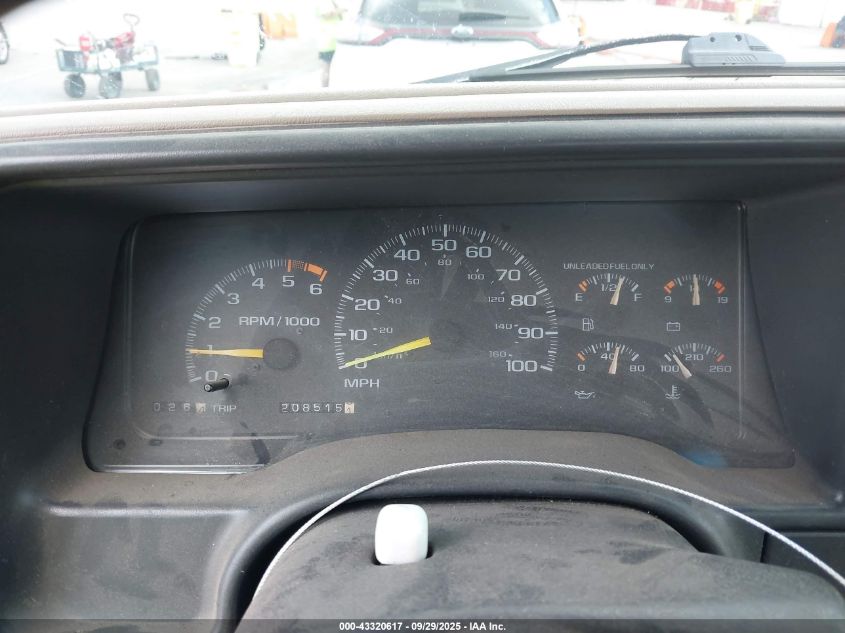 1996 GMC Sierra K1500 VIN: 1GTEK14R0TZ531567 Lot: 43320617