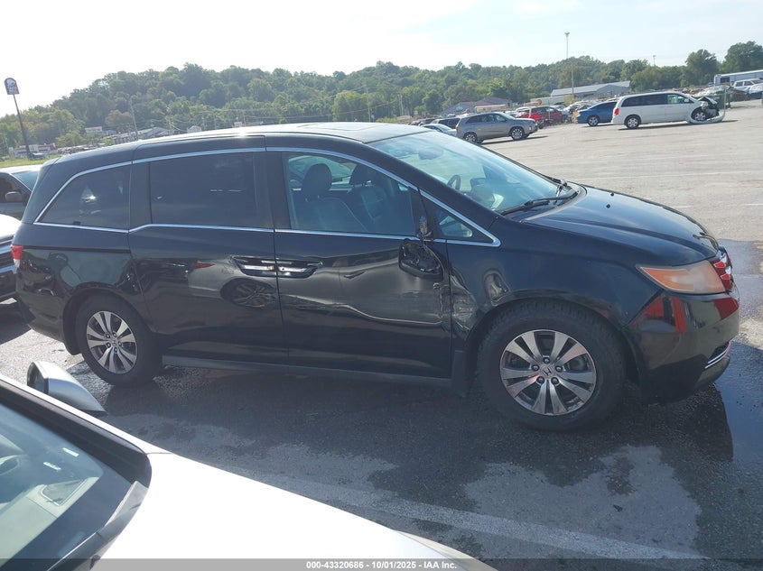 2014 HONDA ODYSSEY EX-L 5FNRL5H64EB137312