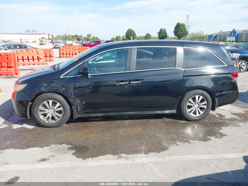 2014 HONDA ODYSSEY EX-L 5FNRL5H64EB137312