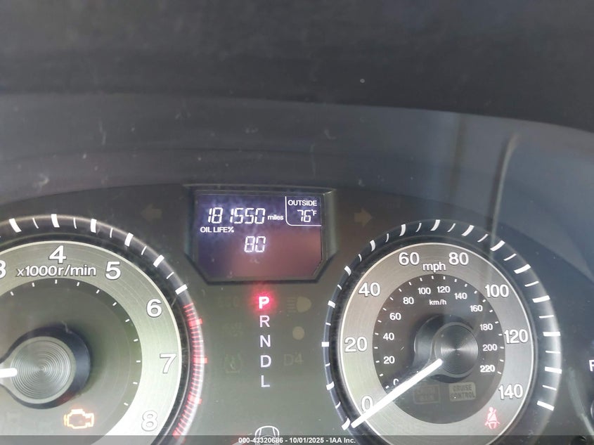 2014 HONDA ODYSSEY EX-L 5FNRL5H64EB137312