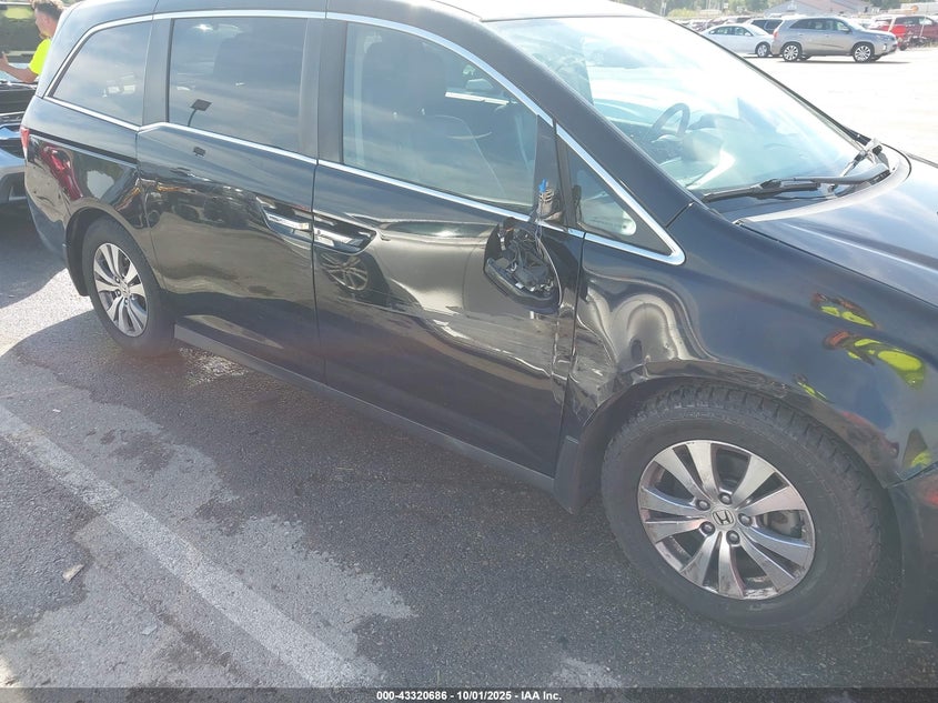 2014 HONDA ODYSSEY EX-L 5FNRL5H64EB137312