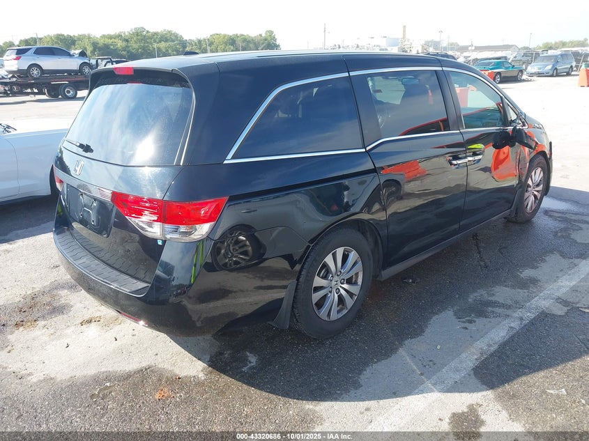 2014 HONDA ODYSSEY EX-L 5FNRL5H64EB137312