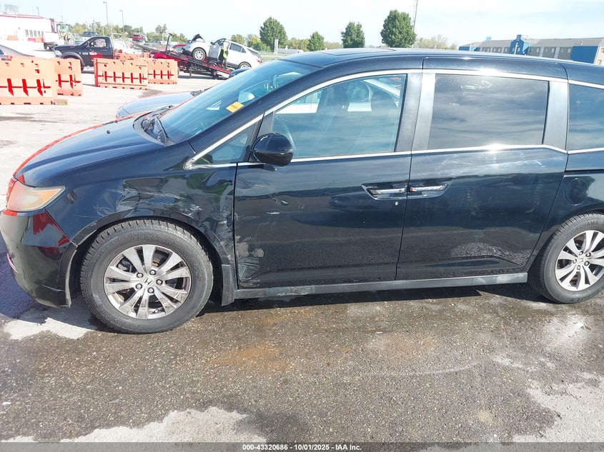 2014 HONDA ODYSSEY EX-L 5FNRL5H64EB137312