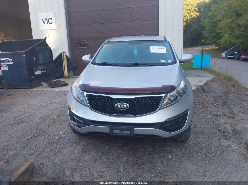 2015 Kia Sportage Lx VIN: KNDPBCAC9F7701431 Lot: 43320689