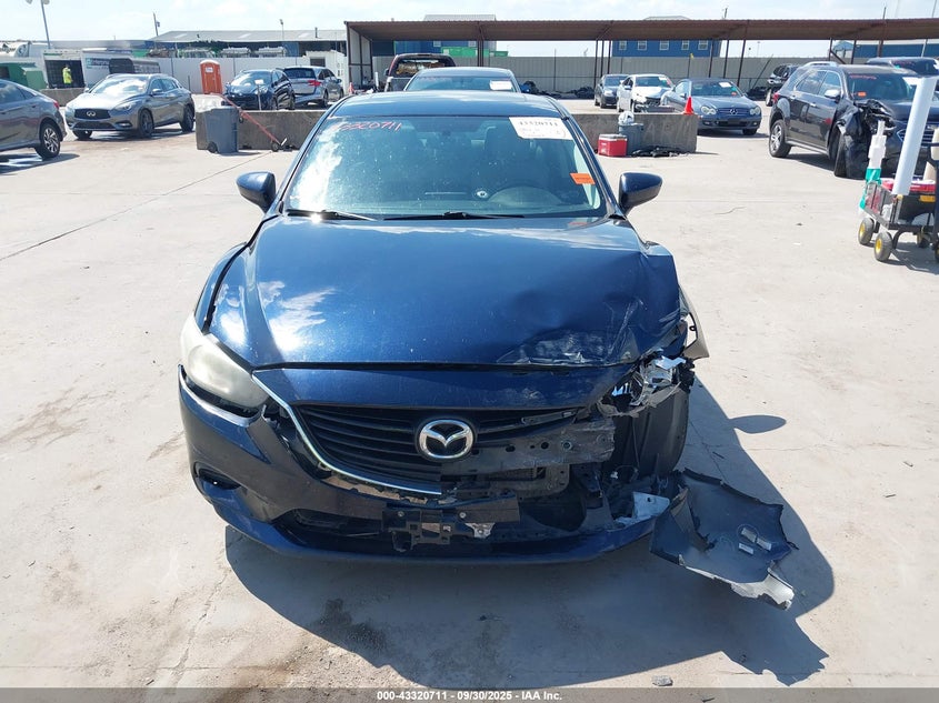 2016 Mazda Mazda6 I Touring VIN: JM1GJ1V50G1455151 Lot: 43320711