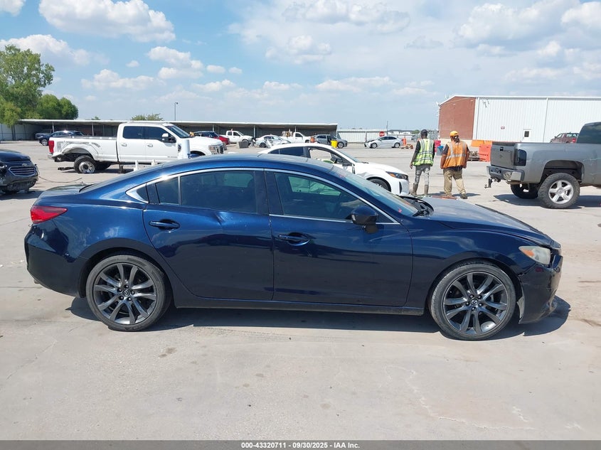 2016 Mazda Mazda6 I Touring VIN: JM1GJ1V50G1455151 Lot: 43320711