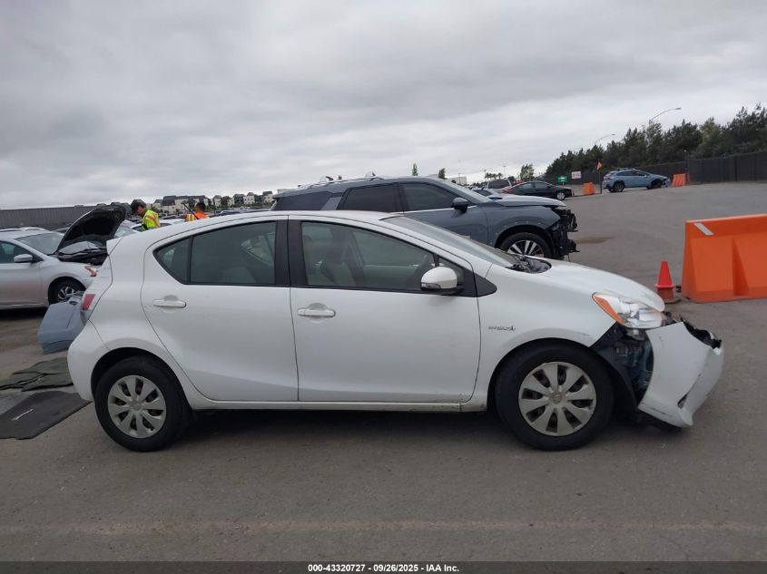 2014 Toyota Prius C One VIN: JTDKDTB37E1063927 Lot: 43320727