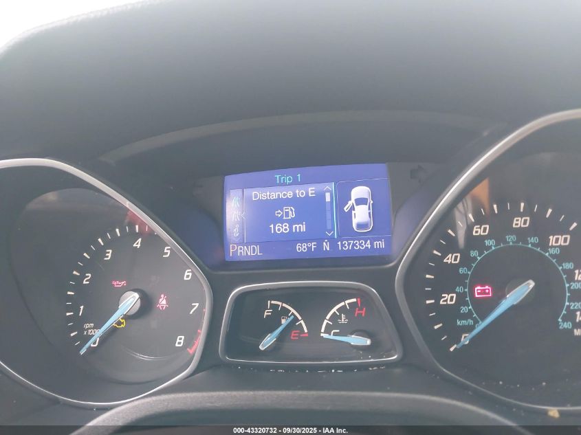 2013 Ford Focus Se VIN: 1FADP3F29DL104830 Lot: 43320732