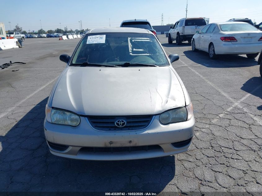 2002 Toyota Corolla Ce VIN: 1NXBR12E12Z609666 Lot: 43320742