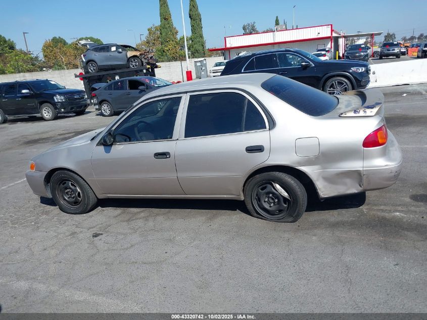 2002 Toyota Corolla Ce VIN: 1NXBR12E12Z609666 Lot: 43320742