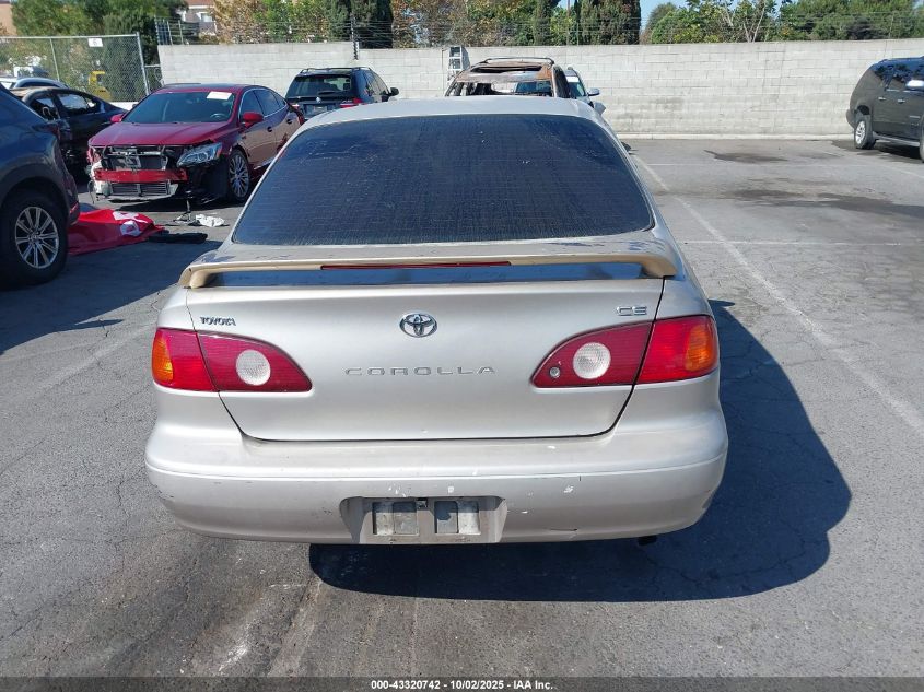 2002 Toyota Corolla Ce VIN: 1NXBR12E12Z609666 Lot: 43320742