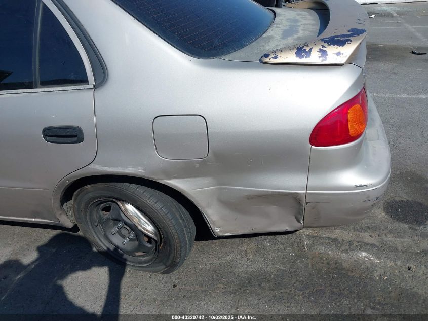 2002 Toyota Corolla Ce VIN: 1NXBR12E12Z609666 Lot: 43320742