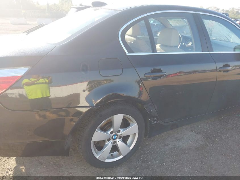 2007 BMW 530Xi VIN: WBANF73527CU25066 Lot: 43320749