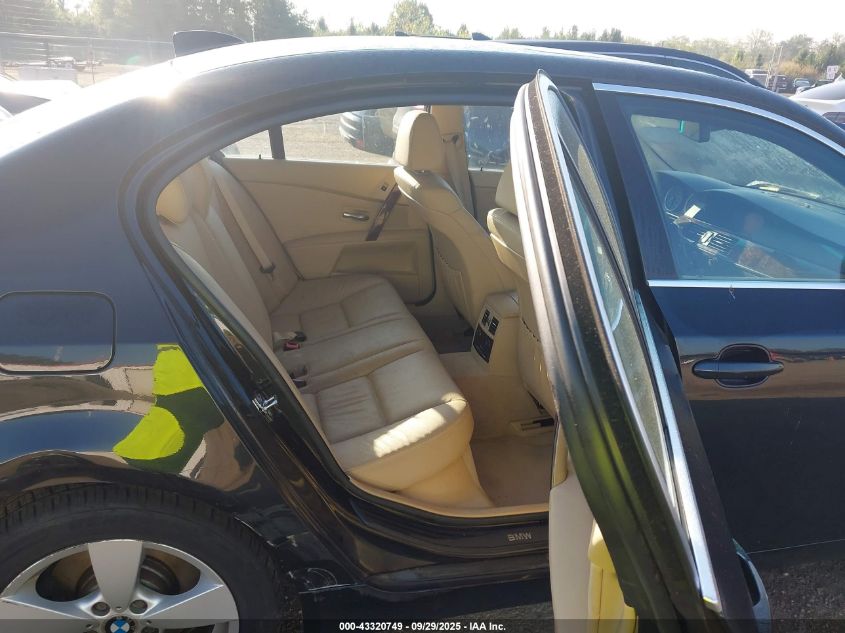 2007 BMW 530Xi VIN: WBANF73527CU25066 Lot: 43320749