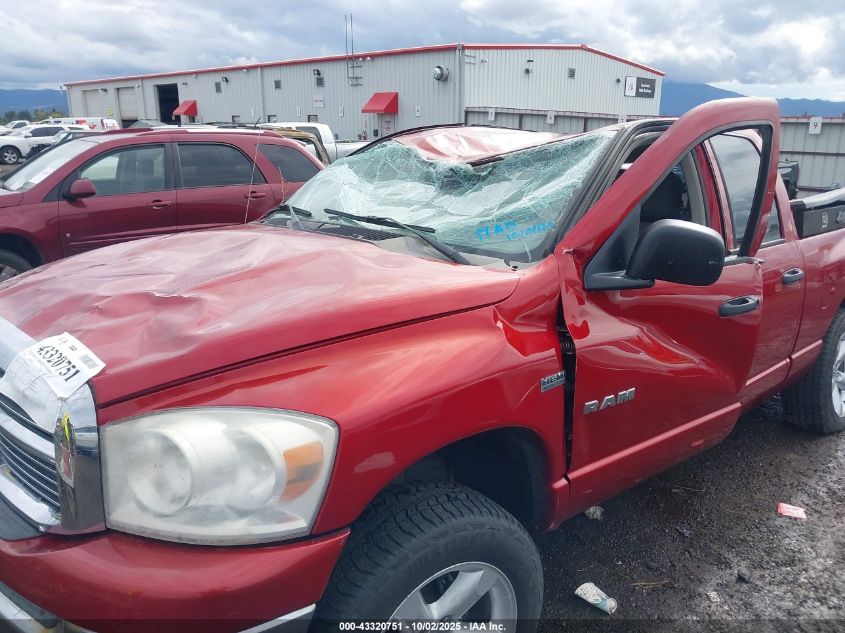 2008 Dodge Ram 1500 Slt VIN: 1D7HU18228S621202 Lot: 43320751