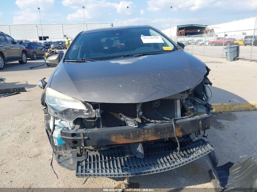 2017 Toyota Corolla Se VIN: 5YFBURHEXHP727438 Lot: 43320799