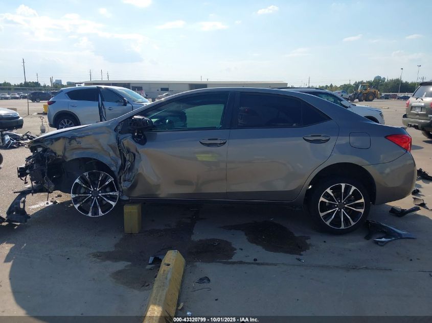 2017 Toyota Corolla Se VIN: 5YFBURHEXHP727438 Lot: 43320799