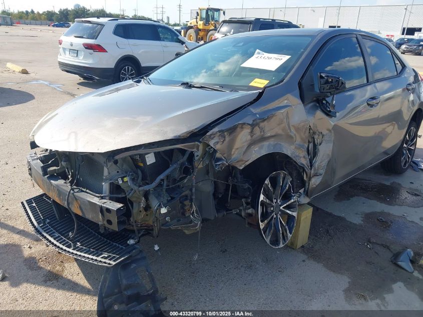 2017 Toyota Corolla Se VIN: 5YFBURHEXHP727438 Lot: 43320799