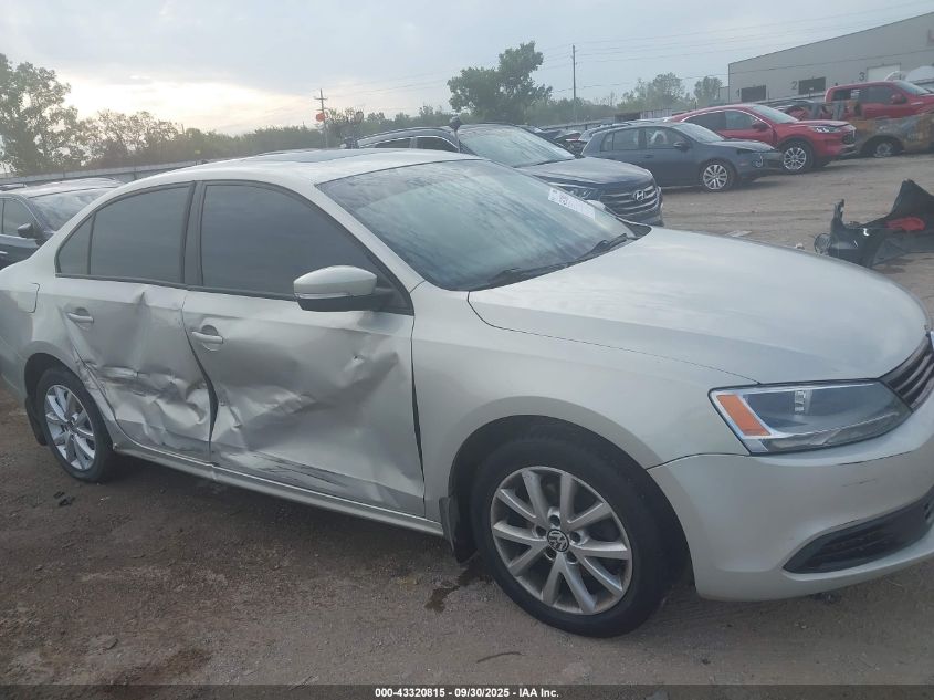 2011 Volkswagen Jetta 2.5L Se VIN: 3VWDZ7AJ9BM393372 Lot: 43320815