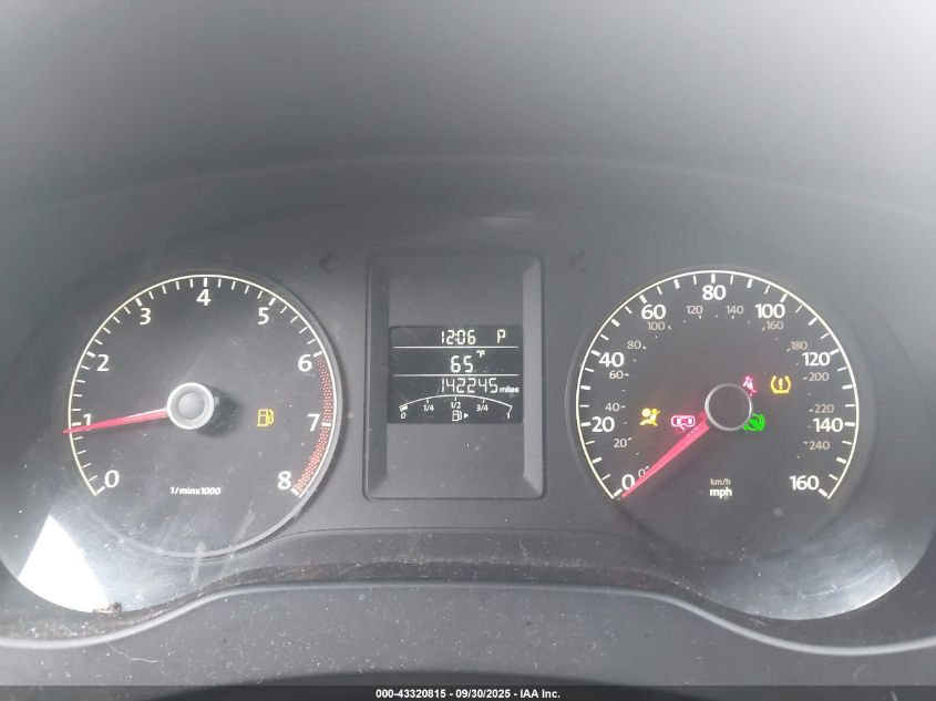 2011 Volkswagen Jetta 2.5L Se VIN: 3VWDZ7AJ9BM393372 Lot: 43320815