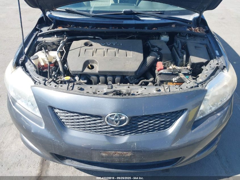 2009 Toyota Corolla Le VIN: 1NXBU40E19Z125297 Lot: 43320816