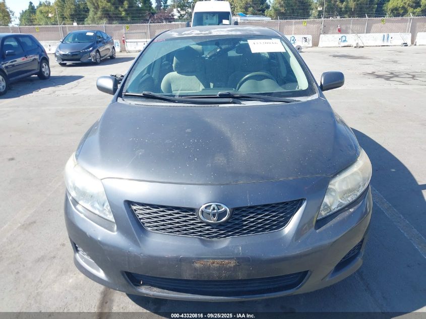 2009 Toyota Corolla Le VIN: 1NXBU40E19Z125297 Lot: 43320816