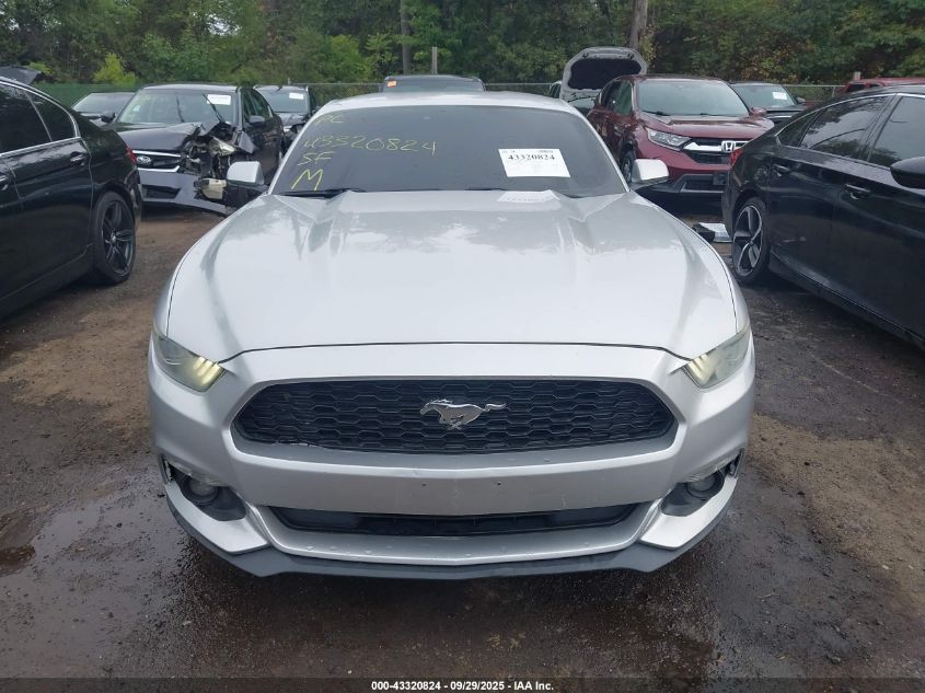 2015 Ford Mustang V6 VIN: 1FA6P8AM3F5389076 Lot: 43320824