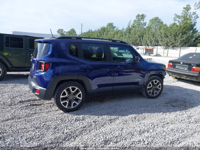 2017 Jeep Renegade Latitude Fwd VIN: ZACCJABB3HPG16215 Lot: 43320828