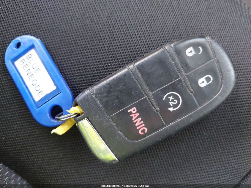 2017 Jeep Renegade Latitude Fwd VIN: ZACCJABB3HPG16215 Lot: 43320828