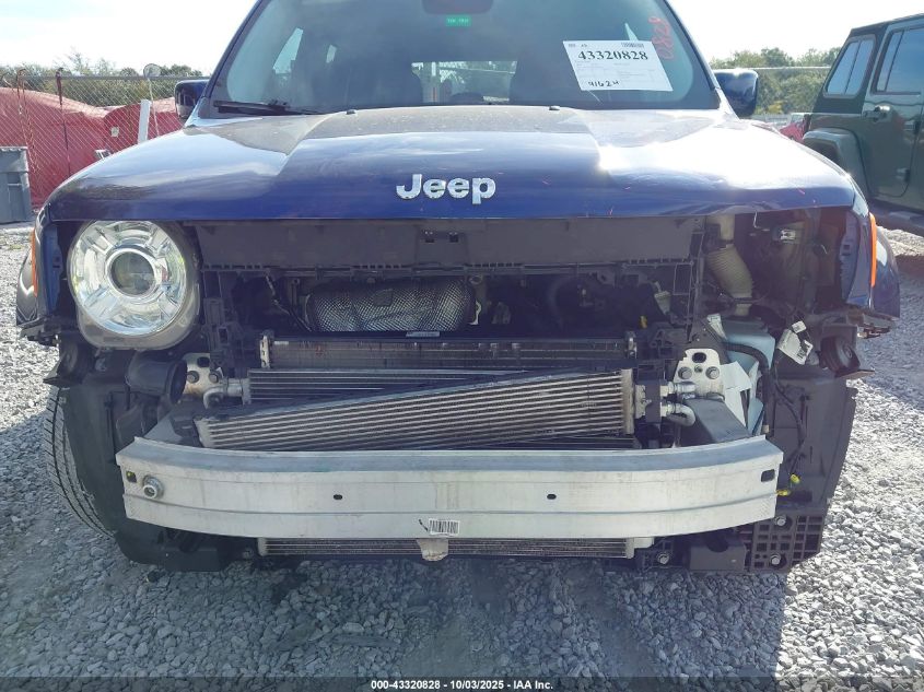 2017 Jeep Renegade Latitude Fwd VIN: ZACCJABB3HPG16215 Lot: 43320828