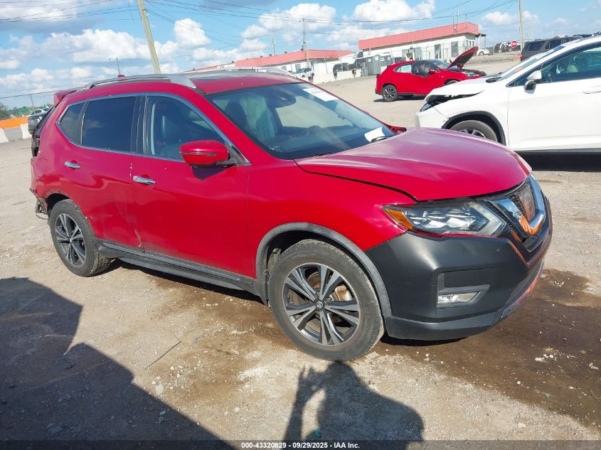 2017 Nissan Rogue Sl VIN: JN8AT2MT4HW404394 Lot: 43320829