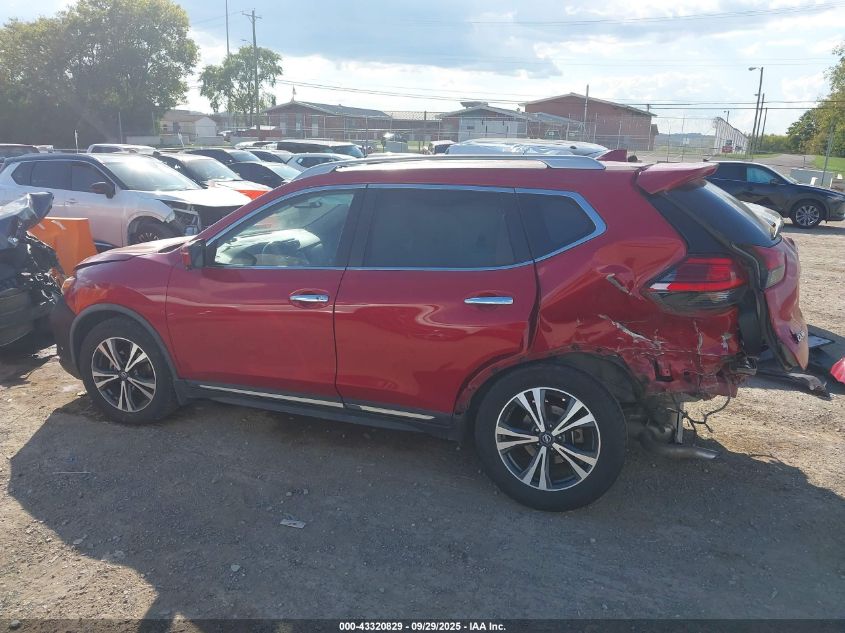 2017 Nissan Rogue Sl VIN: JN8AT2MT4HW404394 Lot: 43320829