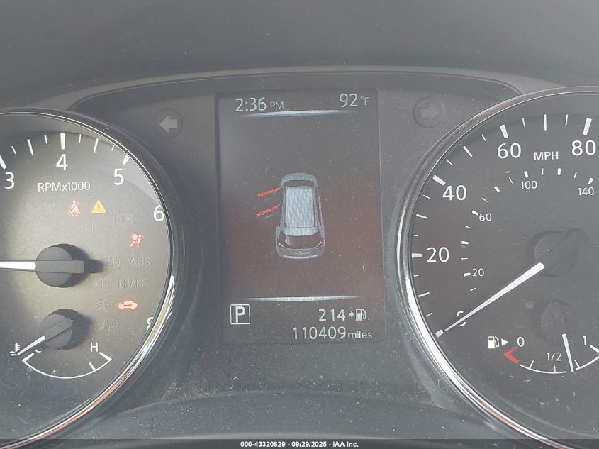 2017 Nissan Rogue Sl VIN: JN8AT2MT4HW404394 Lot: 43320829