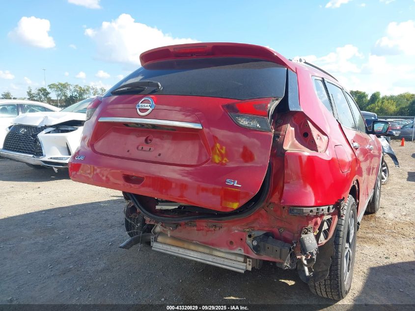 2017 Nissan Rogue Sl VIN: JN8AT2MT4HW404394 Lot: 43320829