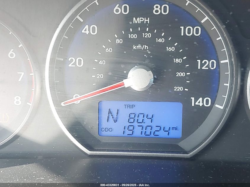 2010 Hyundai Santa Fe Gls VIN: 5NMSG3AB4AH343840 Lot: 43320831