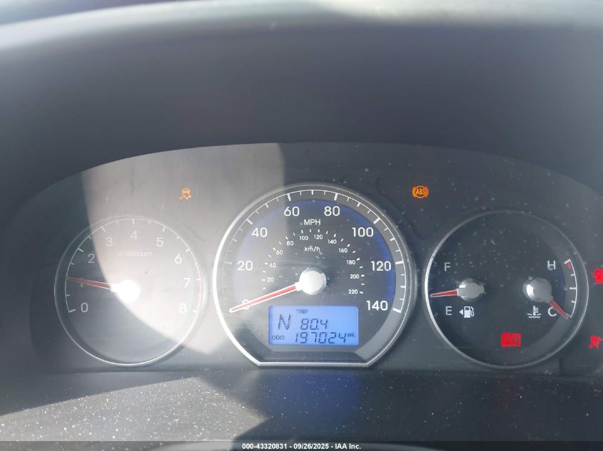 2010 Hyundai Santa Fe Gls VIN: 5NMSG3AB4AH343840 Lot: 43320831