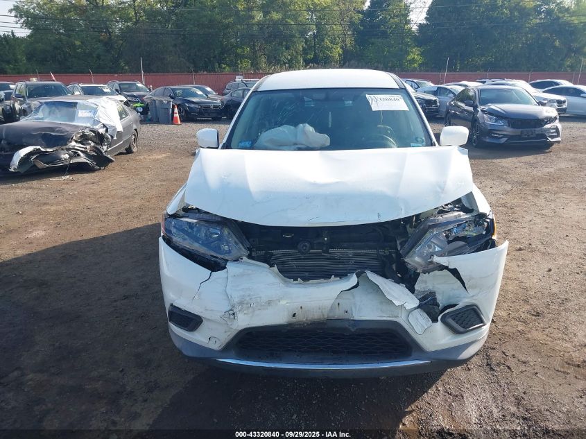 2016 Nissan Rogue S VIN: KNMAT2MV8GP696783 Lot: 43320840