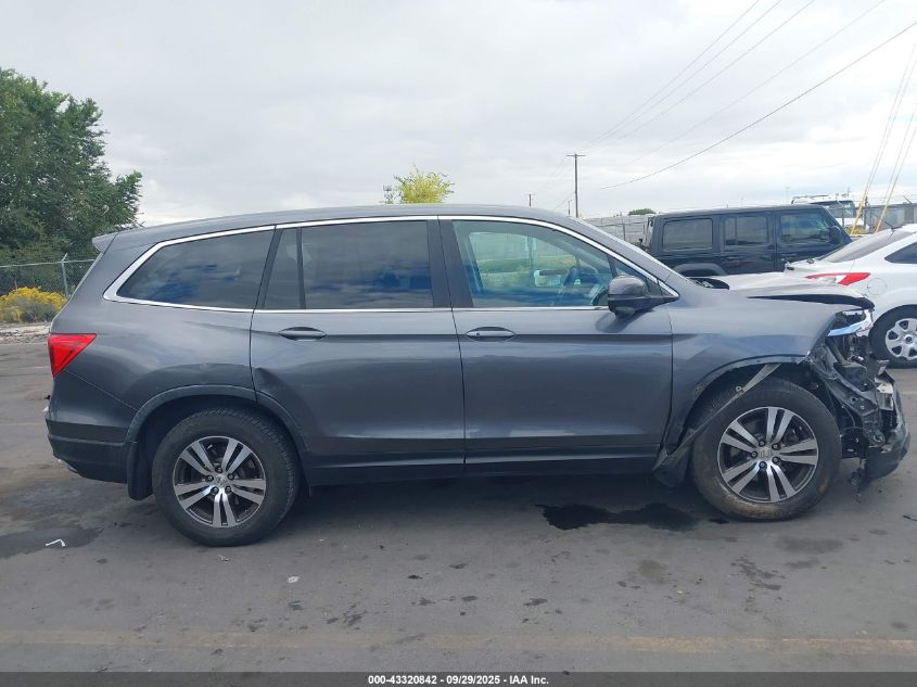 2016 Honda Pilot Ex VIN: 5FNYF6H38GB075897 Lot: 43320842