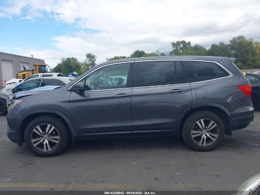 2016 Honda Pilot Ex VIN: 5FNYF6H38GB075897 Lot: 43320842